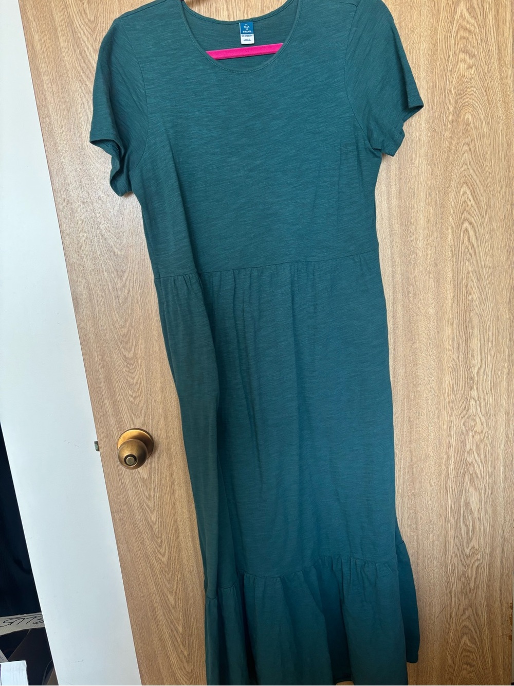 Old Navy Teal Short-Sleeve Scoop Neck Top